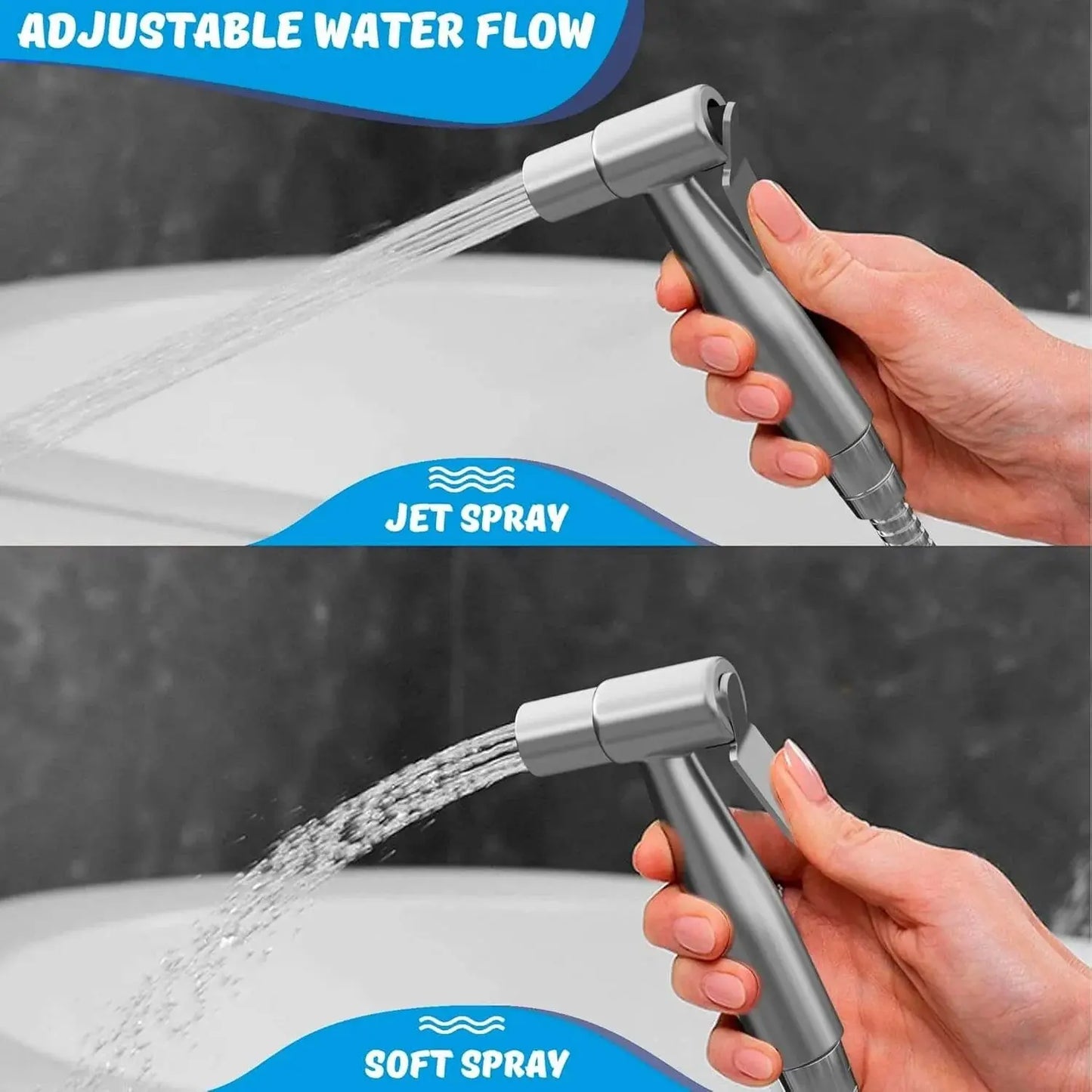 Premium Quality 304 Stainless Steel Muslim Shower Set kamran sanitary
